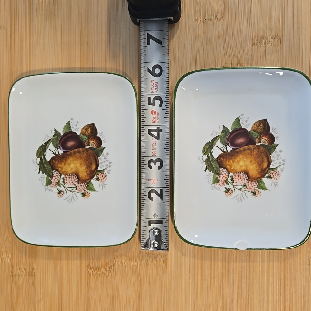 Arzberg Small Fruit Design Rectangular Plates - Picture 2 of 9